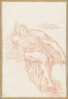 Drawing, Figure from Last Judgment