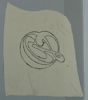 Drawing, Design for Grumbacher Logo