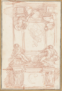 Drawing, Detail from Sistine Chapel ceiling