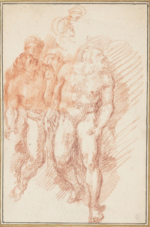 Drawing, Figures from Last Judgment