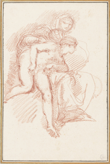 Drawing, Figures from Last Judgment