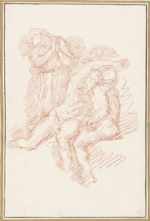 Drawing, Figures from Last Judgment