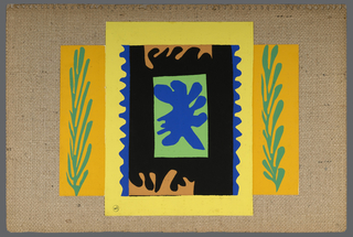 Sample Book Page, Mural Scrolls