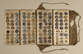 Sales Book Of Sample Buttons (France)