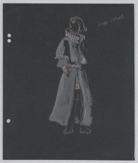 Drawing, Costume Design: Iago, for "Othello"