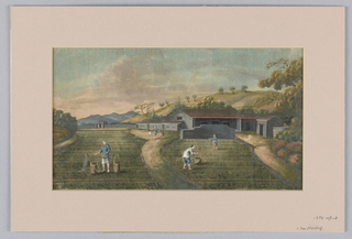 Drawing, Tea Planting