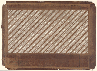 Katagami, Diagonal Stripes