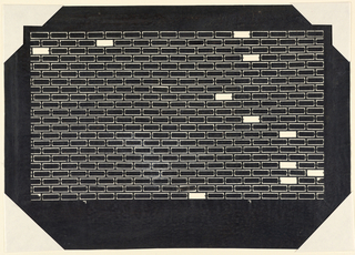 Katagami, Brick Wall Motif