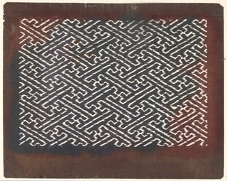 Katagami, Fylfot motif