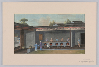 Drawing, Drying Tea by Fire