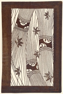 Katagami, Reed Brushes and Bamboo Leaves