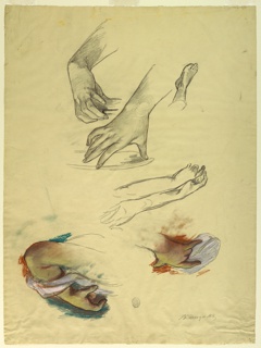 Drawing, Study of Hands