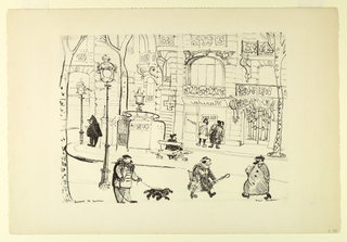 Print, Boulevard St. Germain