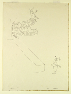 Drawing, Appreciation, Two Tourists on Vacation in Yucatan