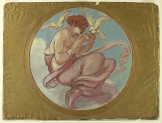 Drawing, Venus (Design for a Wall Painting)