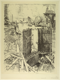 Print, The Guard Gate, Gatun