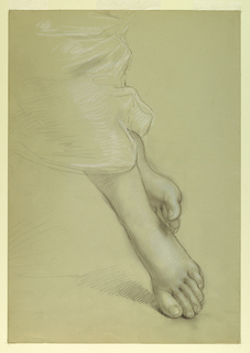 Drawing, Study of Feet for "Justice and Peace"