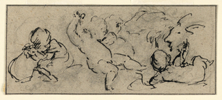 Drawing, Bacchanal of Children