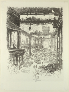 Print, The Great Tower. Pig-Iron