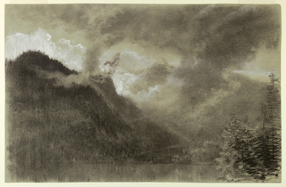 Drawing, Echo Lake, New Hampshire