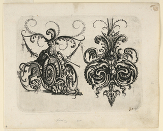 Print, Plate 30, from Neüw Grotteßken Buch (New Grotesque Book)