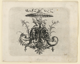 Print, Plate 26, from Neüw Grotteßken Buch (New Grotesque Book)