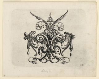 Print, Plate 37, from Neüw Grotteßken Buch (New Grotesque Book)