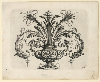 Print, Plate 44 from Neüw Grotteßken Buch (New Book of Grotesques)