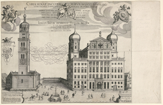 Print, Augsburg City Hall