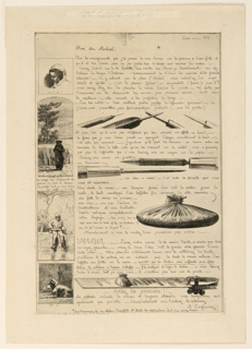 Print, Lettre sur les Eléments de la gravure á l'Eauforte (Letter on the elements of etching), Page 1