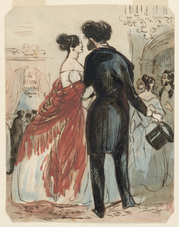 Drawing, Arriving at the Hall