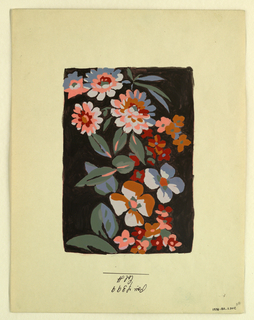 Drawing, Textile design