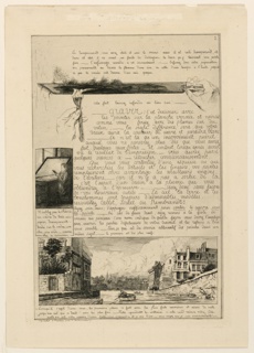 Print, Lettre sur les Eléments de la gravure á l'Eauforte (Letter on the elements of etching), Page 2