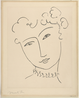 Print, Head of a Woman