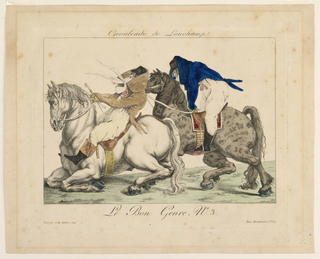 Print, Cavalcade de Longchamp