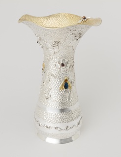 Vase with Bees and Flowers Vase