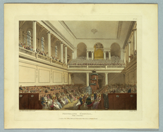 Print, Foundling Hospital, from "Ackermann's Repository"
