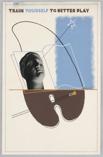 Drawing, Design for "Train Yourself To Better Work"