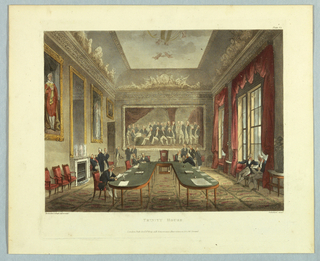 Print, Trinity House, from "Ackermann's Repository"