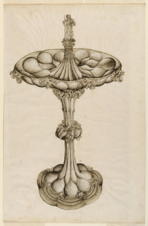 Drawing, Design for a Silver Standing Cup