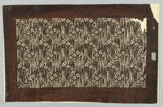 Katagami, Blossoms on Hizikia Fusiforme Motives