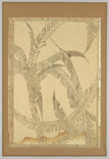 Stencil, Banana Leaves