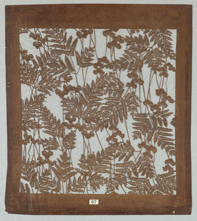 Katagami, Ferns and Ivy