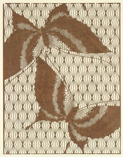 Katagami, Two Butterflies