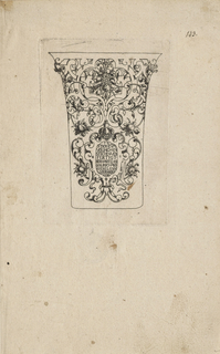 Print, Plate from 12 Stick Zum Verzaighnen Stechen Ver Fertigt  (Set of Twelve Designs for Engraved Vessels)