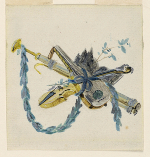 Drawing, Trophies with Historical Attributes