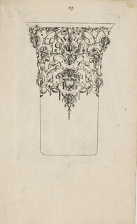 Print, Plate from 12 Stick Zum Verzaighnen Stechen Ver Fertigt  (Set of Twelve Designs for Engraved Vessels)
