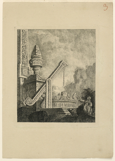 Print, Le Christ au puits de Samarie