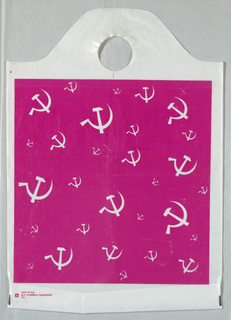 Shopping Bag, Unknown: Hammer & Sickle Pattern