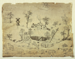 Embroidered Picture (England)